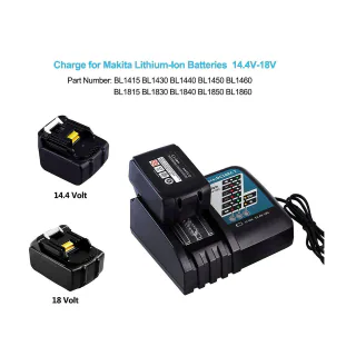 Пристрій для швидкого заряджання акумуляторів Makita DC18RC LXT / CXT 195584-2 BL1415, BL1815, BL1430, BL1830