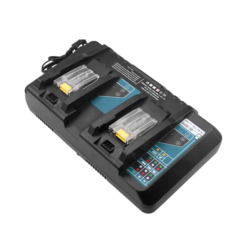 Зарядний пристрій для швидкого заряджання акумуляторів Makita LXT, DC18RD, DC18RA, DC18SF 630868-6 BL1415, фото 1