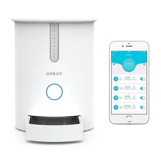 Автоматична годівниця для домашніх тварин PetWant F3 з Wi-Fi Smart