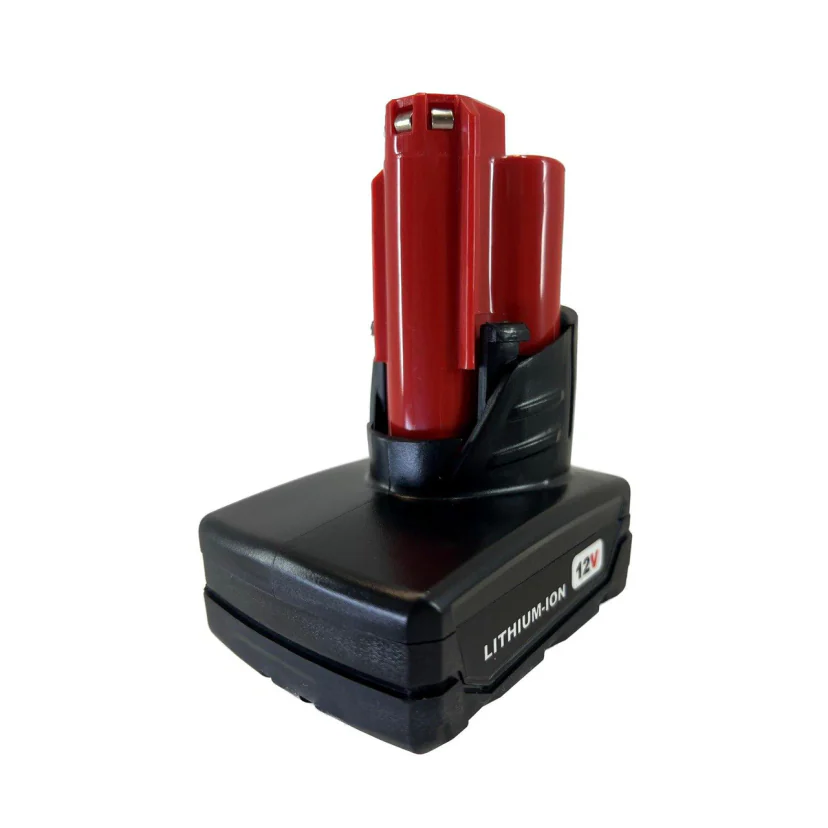 Сумісний акумулятор MILWAUKEE M12 B2, B3, B4 6 А·год (48-11-2460) 6000 mAh, фото 1