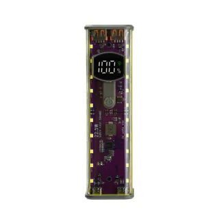 Повербанк BQ-A4PD-V1 12000mAh, 4×21700 Samsung, 22.5W, LED-ліхтар, жовтий