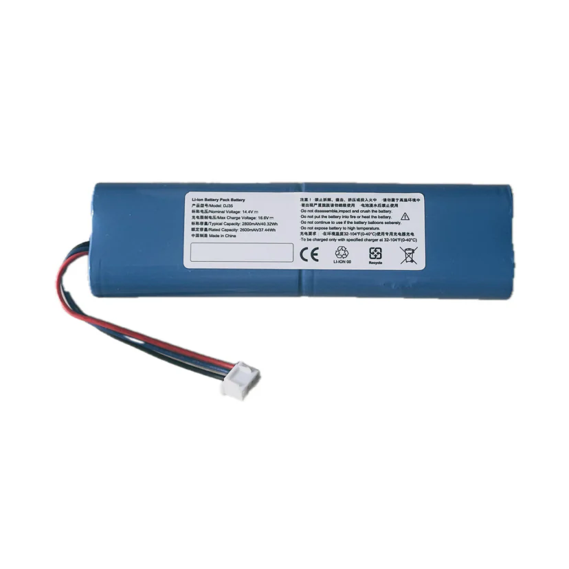 Сумісний акумулятор Power-Profi для Ecovacs Deebot DJ35 DK35 DK36 DK520 DN520, 14.4V 2800mAh, фото 1